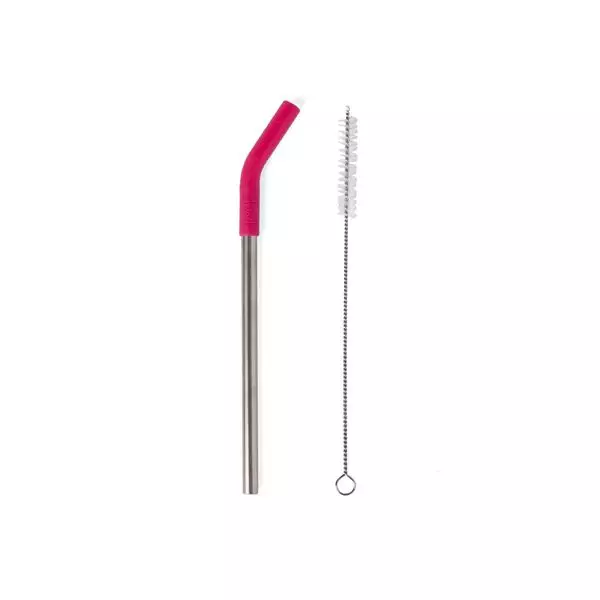 Imagem de PACCO ECO CANUDO INOX REUTILIZAVEL - ROSA