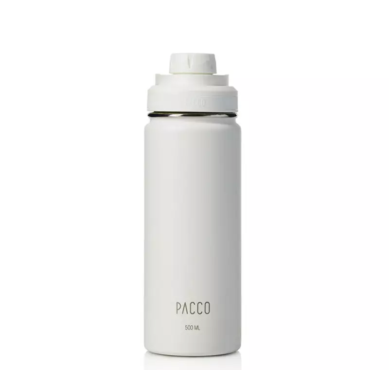 Pacco Garrafa Branca 500ml Hydrabottle	