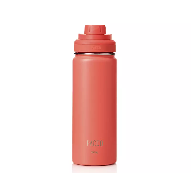 Pacco Garrafa Laranja 500 ml Hydrabottle