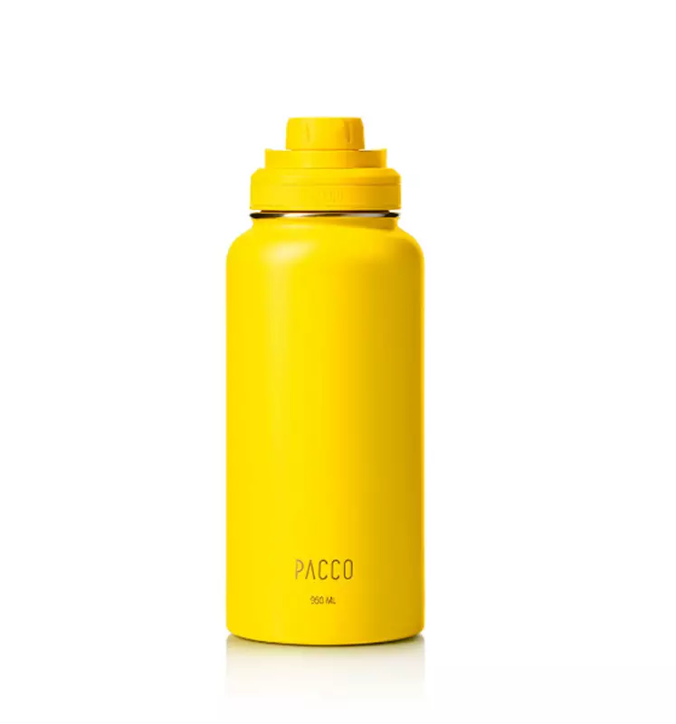 Pacco Garrafa Amarela 950ml Hydrabottle