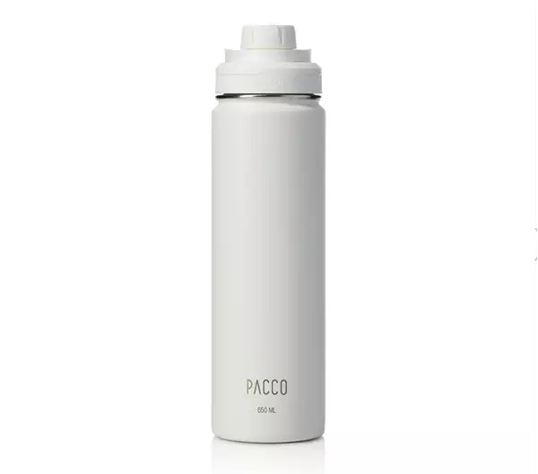 Mostrar detalhes para Pacco Garrafa Branca 650ml Hydrabottle Imagem de Pacco Garrafa Branca 650ml Hydrabottle