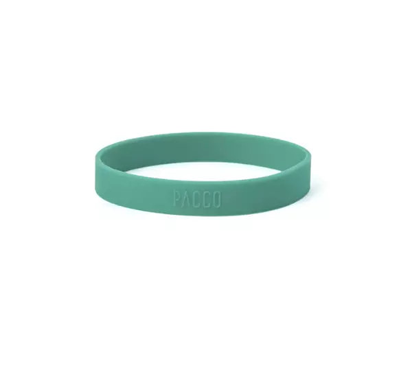 Imagem de PACCO ANEL SILICONE - ESMERALDA