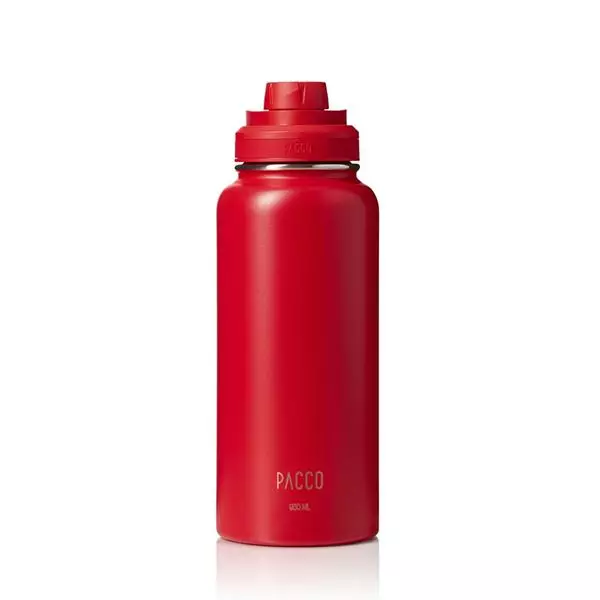 Imagem de Pacco Garrafa Vermelha 950ml Hydrabottle