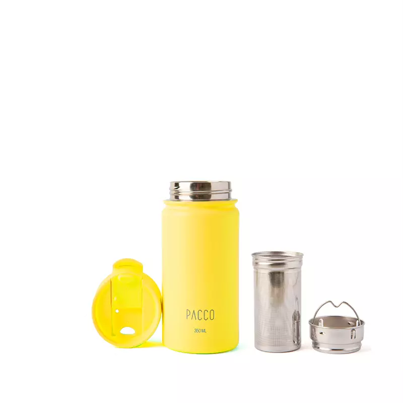 Pacco Tumbler Infusor 350 ml Amarela