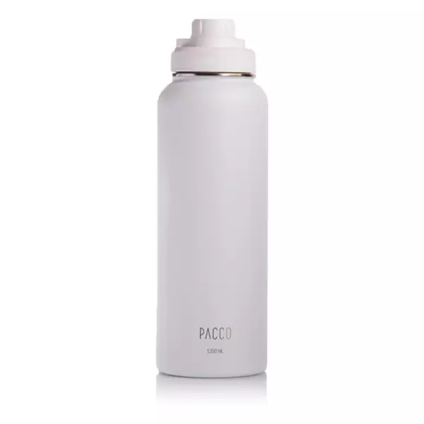Imagem de Pacco Garrafa Branca 1200 ml Hydrabottle
