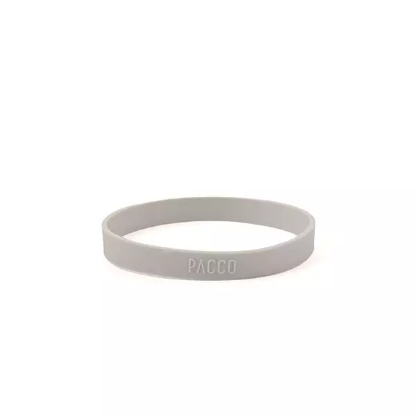 Imagem de PACCO ANEL SILICONE CINZA CLARO