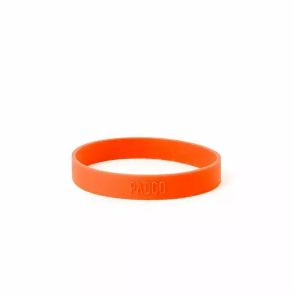 Imagem de PACCO ANEL SILICONE LARANJA