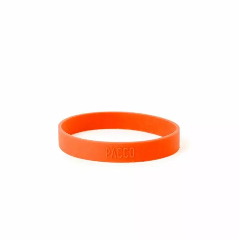 PACCO ANEL SILICONE LARANJA