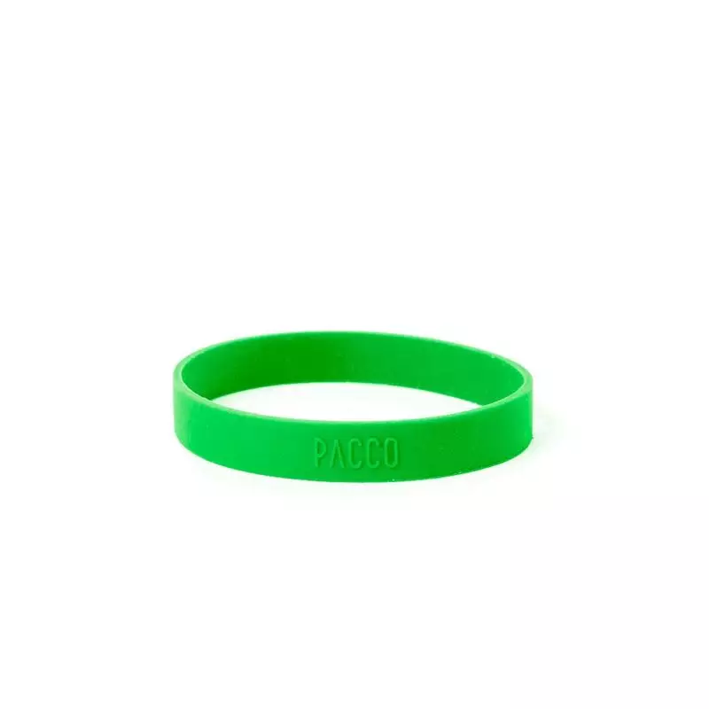 PACCO ANEL SILICONE VERDE