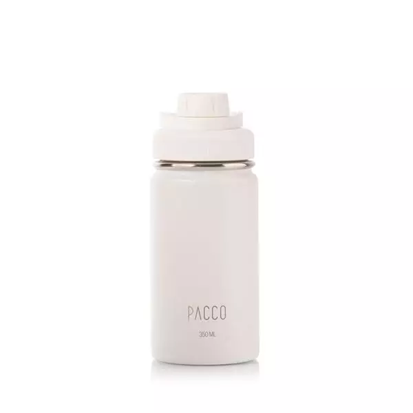 Mostrar detalhes para Pacco Garrafa Branca 350ml Hydrabottle Imagem de Pacco Garrafa Branca 350ml Hydrabottle