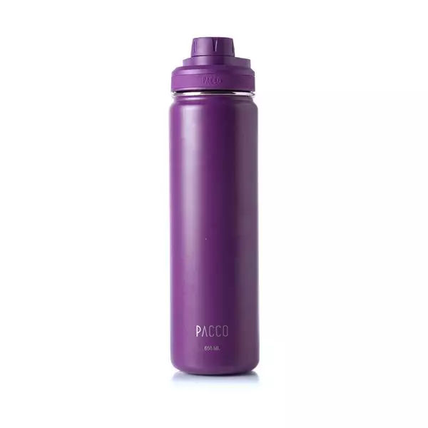 Imagem de Pacco Garrafa Roxa 650ml Hydrabottle