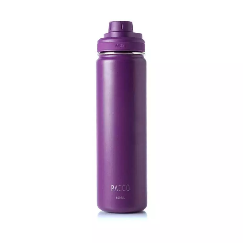 Pacco Garrafa Roxa 650ml Hydrabottle