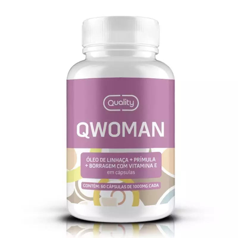 QWoman 1000mg - 60 Cápsulas
