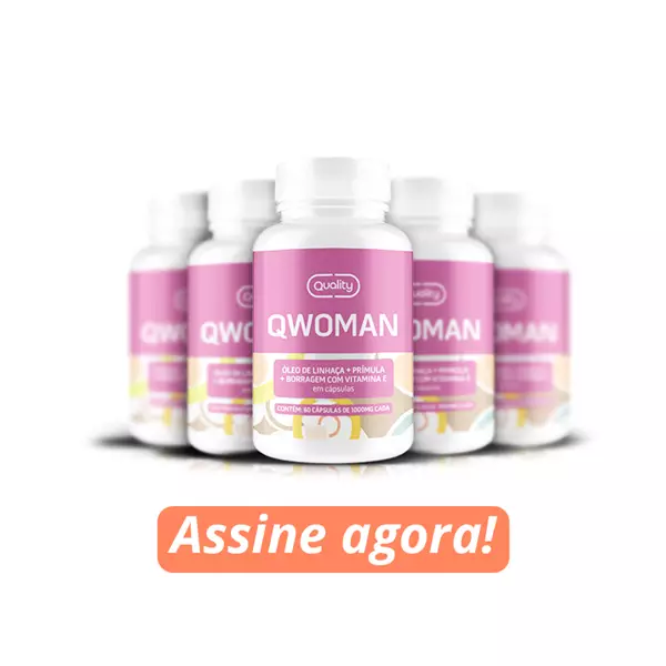 Imagem de QWoman 1000mg - 60 Cápsulas - Assinatura de 6 meses