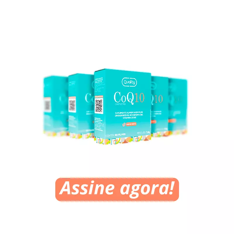 Coenzima Q10 - 60 Films - Assinatura de 6 meses