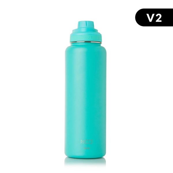 Imagem de Pacco Garrafa Turquesa 1200ml Hydrabottle