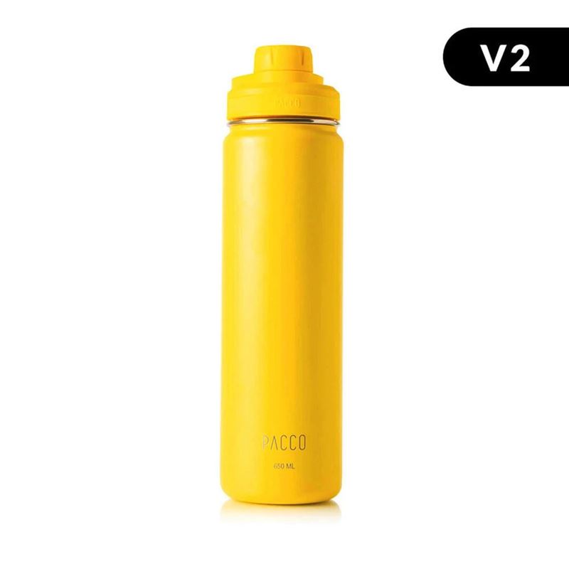 Pacco Garrafa Amarela 650ml Hydrabottle
