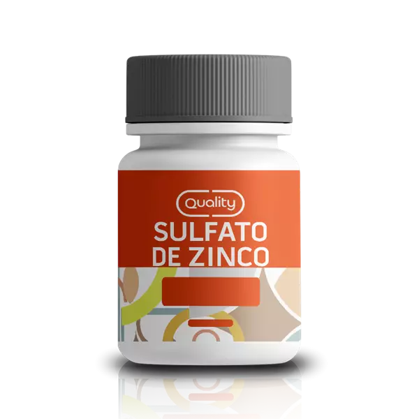 Mostrar detalhes para Sulfato de Zinco 66mg - 60 cápsulas Imagem de Sulfato de Zinco 66mg - 60 cápsulas