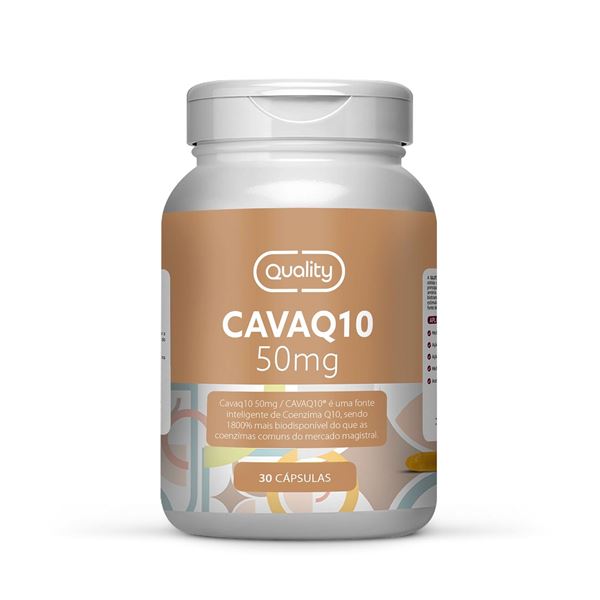 Imagem de Cavaq10 50mg - 30 Cápsulas