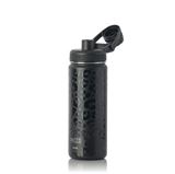 PACCO GARRAFA LEOPARD PRETA 500ML