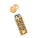 PACCO GARRAFA LEOPARD AMARELA 500ML