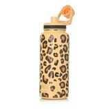 PACCO GARRAFA LEOPARD AMARELA 950ML