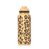 PACCO GARRAFA LEOPARD AMARELA 950ML
