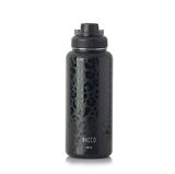 PACCO GARRAFA LEOPARD PRETA 950ML