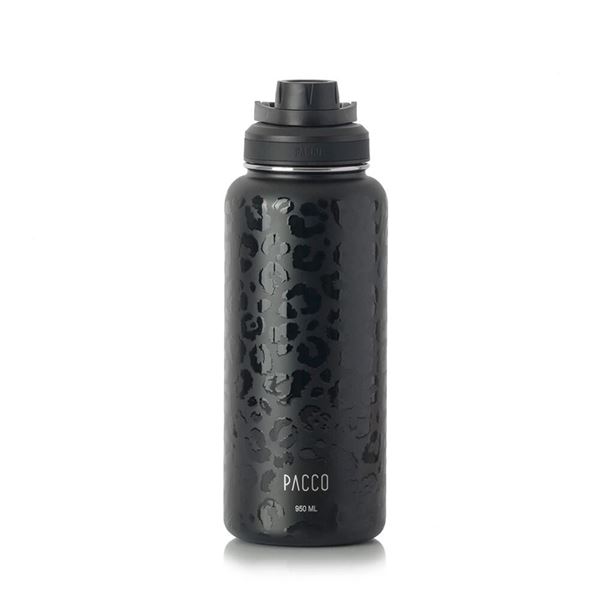 Imagem de PACCO GARRAFA LEOPARD PRETA 950ML