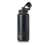 PACCO GARRAFA LEOPARD PRETA 950ML