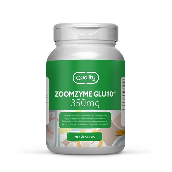 Imagem de Zoomzyme Glu10® 350mg 20 Cápsulas