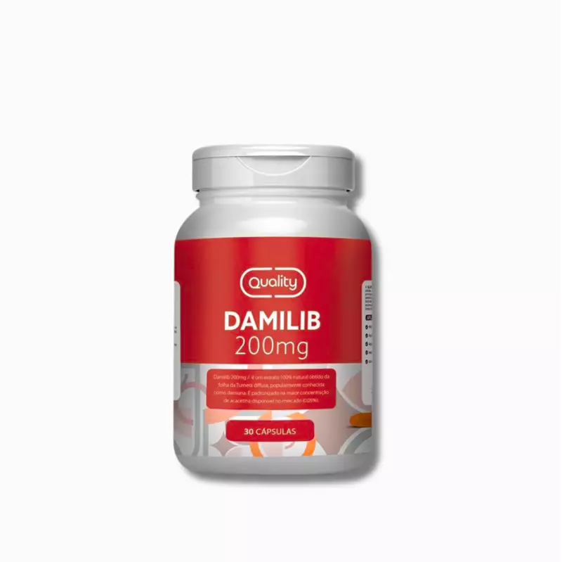Damilib 200mg - 30 Cápsulas