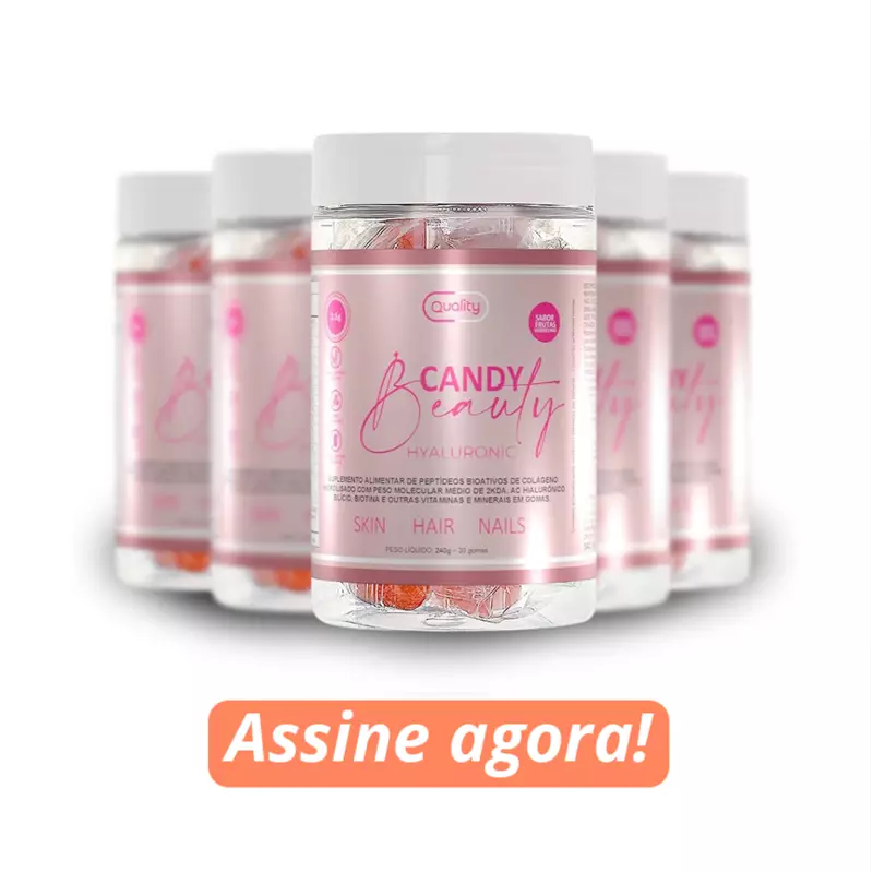 Candy Beauty Hialuronic - Assinatura de 6 meses