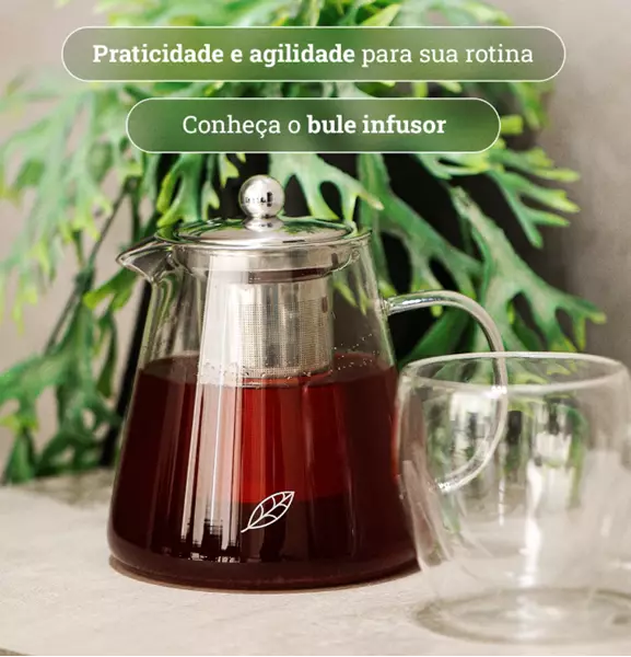 Imagem de Bule com infusor Ah! Natu