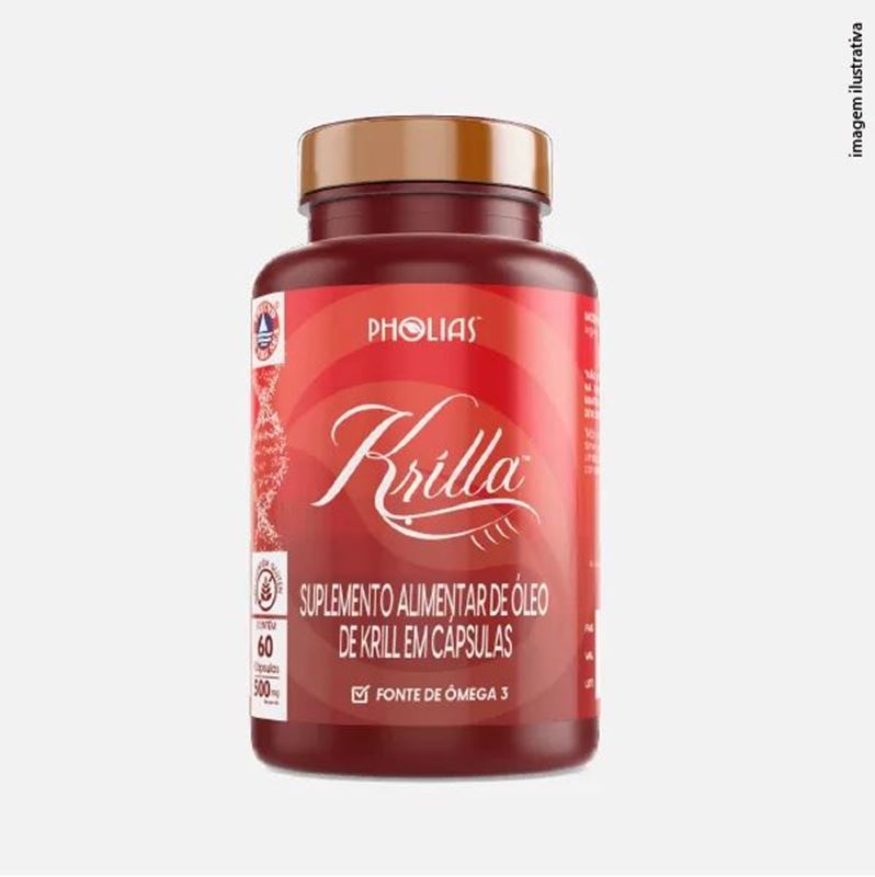ÓLEO DE KRILLA 500MG- 60 CAPS