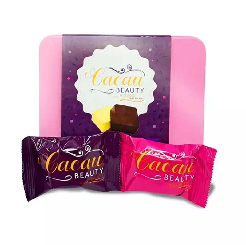 LATINHA CACAU BEAUTY PASCOA- 8 BOMBONS